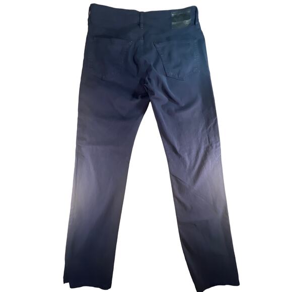 AG Adriano Goldschmied, "The Graduate" Tailored Leg Black Pants, Mens: 34x32 - Picture 2 of 12